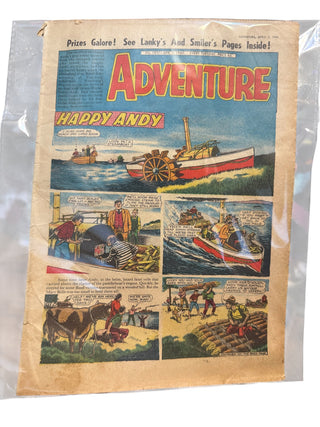 1960 ADVENTURE Comic No. 1837