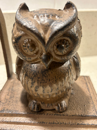 Cast Iron Owl Bookend