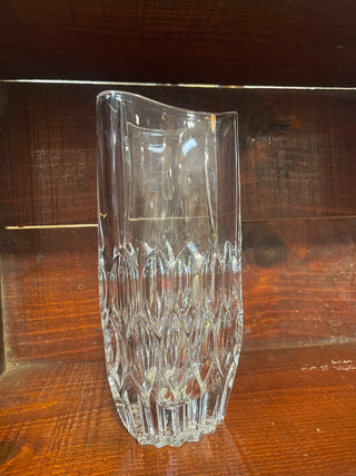 9" Gorham Crystal Althea Vase, West Germany--SP