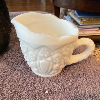 Westmorland Opaline Milk Glass Creamer