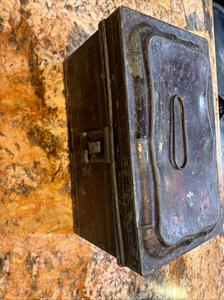 WWI Vintage Tin Box, Theroz Portable Stove VV