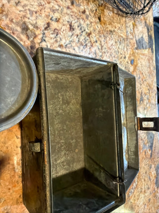 WWI Vintage Tin Box, Theroz Portable Stove VV