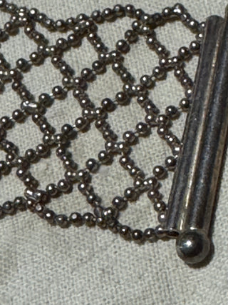 Sterling mesh bracelet