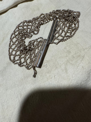 Sterling mesh bracelet