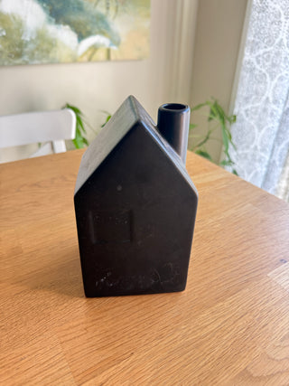 Black House Bud Vase