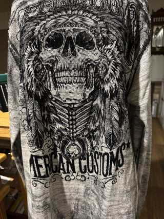 affliction 1973 shirt sz/M