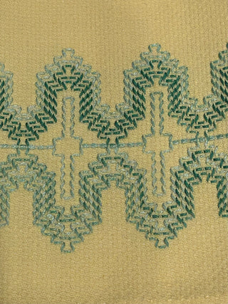 Vintage Huck Hand Towel, Yellow