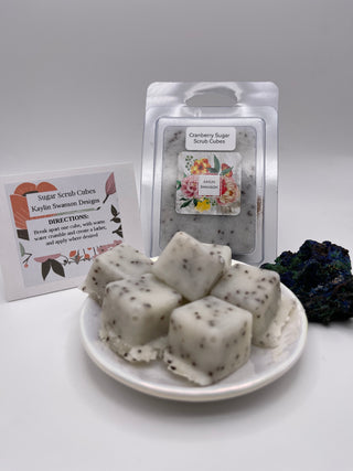 Sugar Scrub Cubes - Cranberry & Fig - RCD