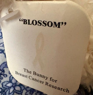 Blossom the Breast Cancer Bunny Vintage and Very Rare
