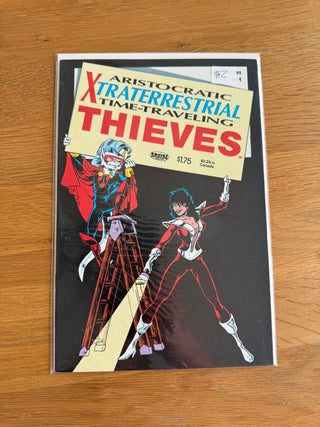 Comic Book: Time-Traveling Thieves  Issue 1