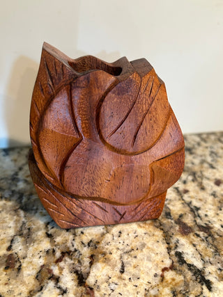 MCM Hawaiian Monkey Wood Perfume Bottle, No Lid