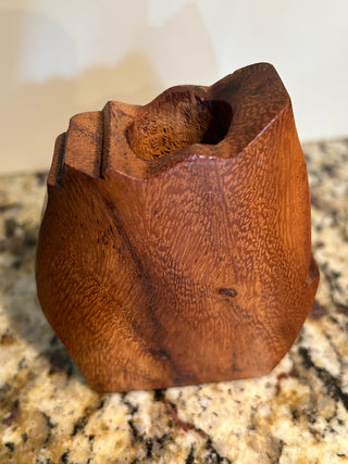 MCM Hawaiian Monkey Wood Perfume Bottle, No Lid