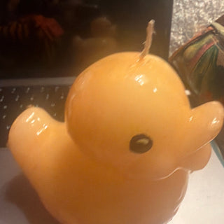 New Yellow Rubber Ducky Duckie Wax Candle Wick Duck