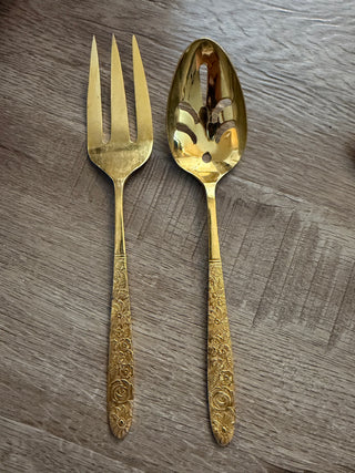 Gold Serveware