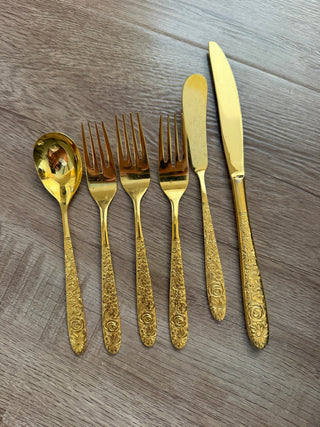 Gold Utensils (6)