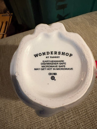 Modern Wondershop Cat MUG 2023 Polka Dot Bow Tie.