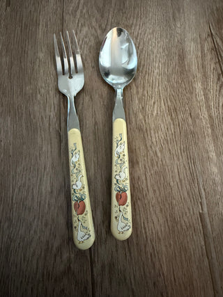 1980s Geese Utensils