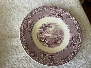 Royal Stafford Purple Transferware Bowl