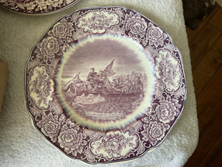 Crown Ducal 1932 First Memorial Plate