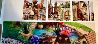 DIY Hanging Garden Miniature House NEW IN BOX