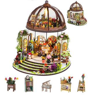 DIY Hanging Garden Miniature House NEW IN BOX