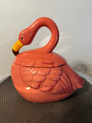 Cookie Jar Flamingo World Market