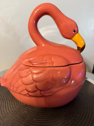 Cookie Jar Flamingo World Market