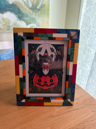Colorful Wooden Picture Frame