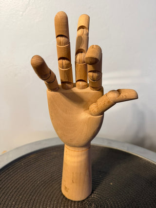Articulated Wood Hand Artist 10 inch