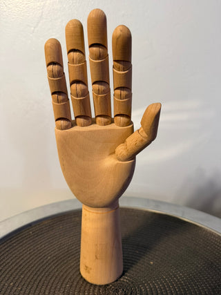 Articulated Wood Hand Artist 10 inch