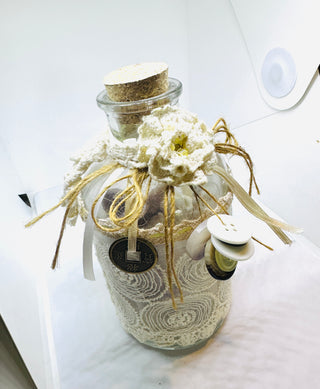Decorative Shell Bottle