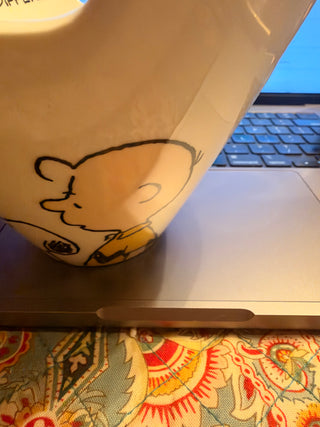 Snoopy / Peanuts Gang Ceramic Noodle Bowl