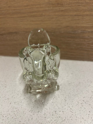 Avon Glass Squirrel Votive Holder