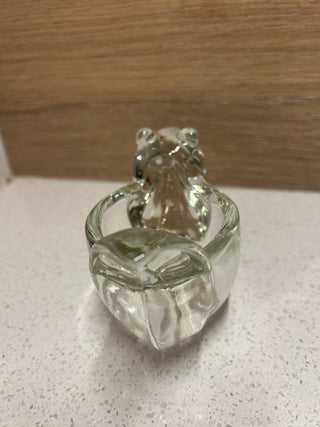 Avon Glass Squirrel Votive Holder