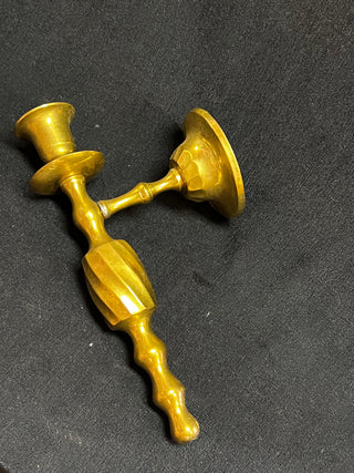BRASS Wall Sconce Hanging Candlestick Holder