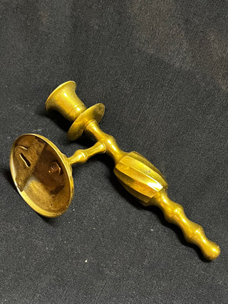 BRASS Wall Sconce Hanging Candlestick Holder