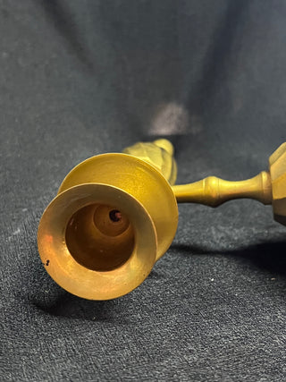 BRASS Wall Sconce Hanging Candlestick Holder