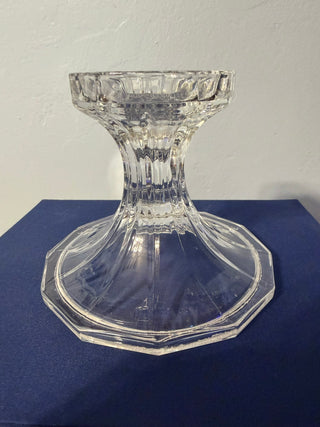 Candleholder Single Taper/ Piller Clear 5"