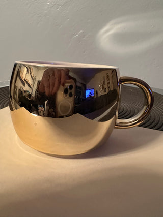 Mug Cup Starbucks Metallic 2013 Gold MTS