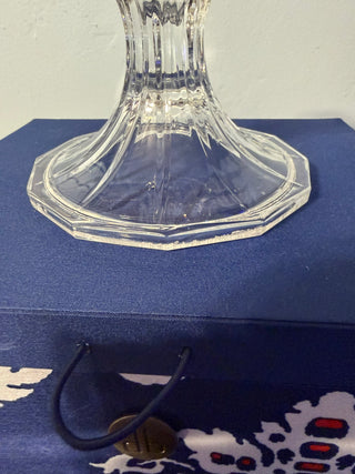 Candleholder Single Taper/ Piller Clear 5"