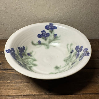 Clouds Folsom Pottery 10.5” Iris Bowl