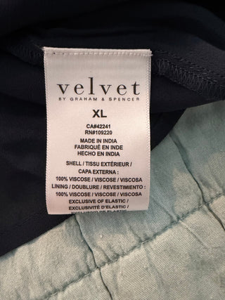 VELVET by Graham & Spencer Gray Smocked Waist Sheer Sleeve Blouse ~ NWT