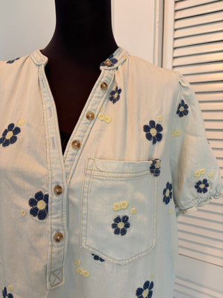 DRESS: “Pilcro” Anthropologie Aqua Shift