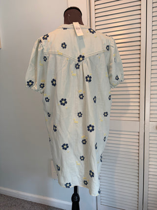 DRESS: “Pilcro” Anthropologie Aqua Shift