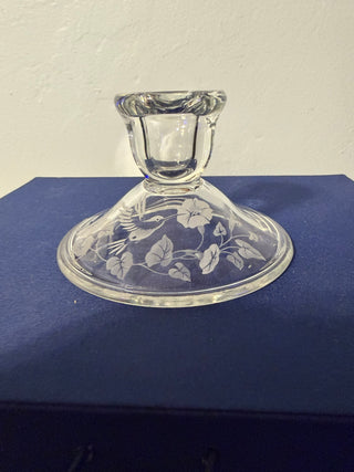 Candleholder Single Taper 3" hummingbird