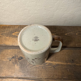 Vtg Otagiri Owls Stoneware Mug