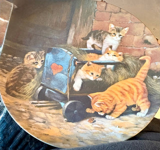 Kitten Plate 1991 German