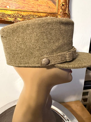 Military Cap WWII WAC Enlisted Wool Cap