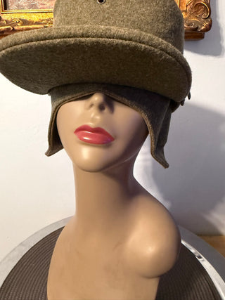 Military Cap WWII WAC Enlisted Wool Cap