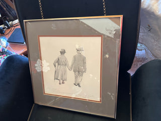 The Vow By Robert Sexton Wedding Present Framed Limited Edition Print  298/600 VV16" X 16"